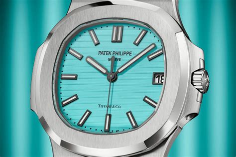 Patek Philippe Nautilus Tiffany & Co. Automatic Blue Dial